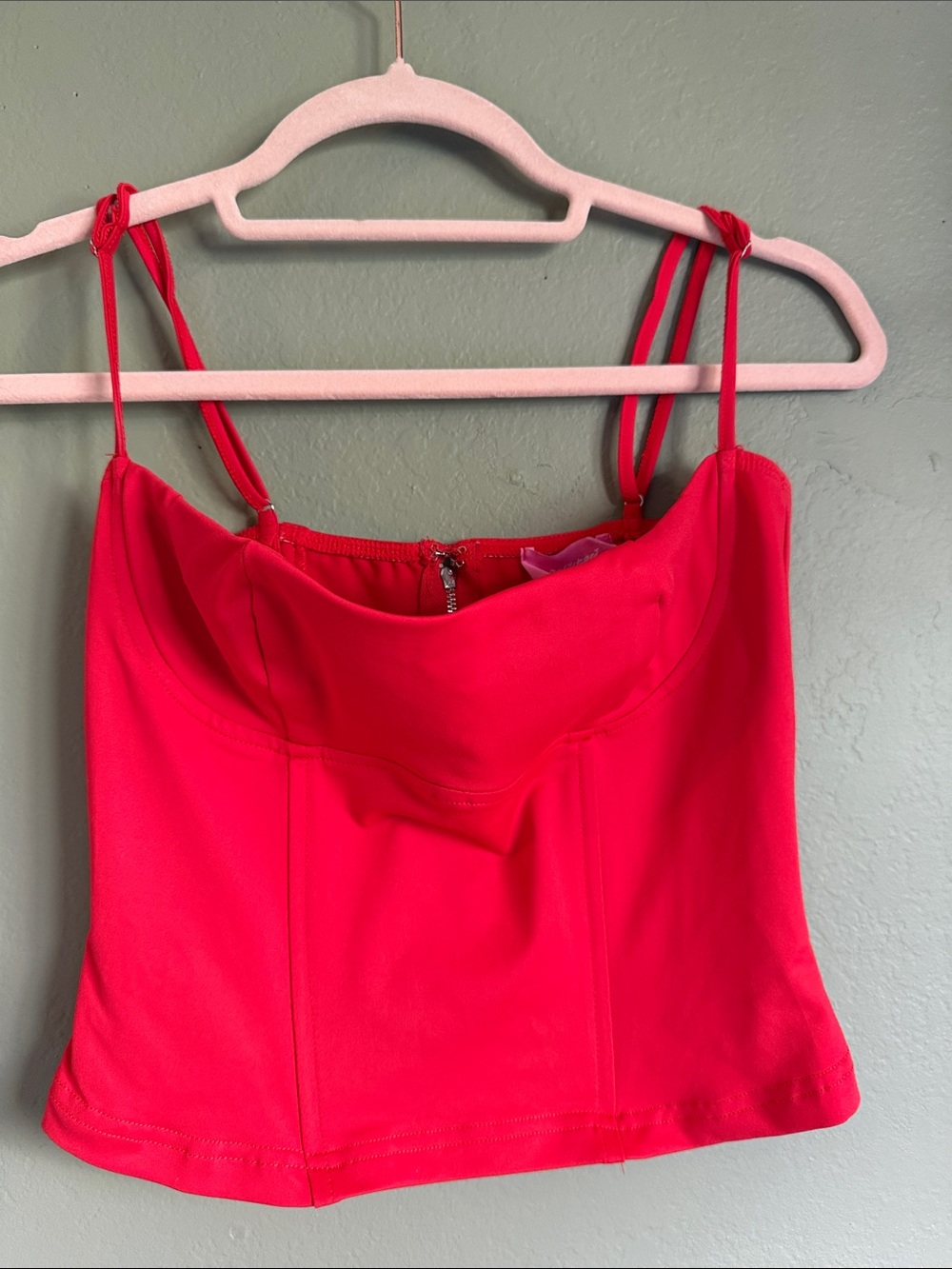 Edikted Juno Corset in red